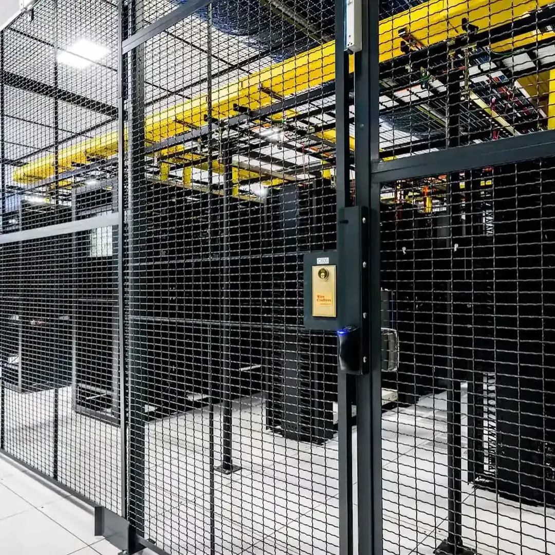 security cage design and installation for data centres